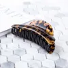 Hair Clips Barrettes Full Size Celluloid 12 cm Large Hair Claw Luxury Handmade French Design Fashion Tortoise Shell Accessories Women Hair Clip 240426