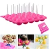 Stampi da 20 buchi per torta in silicone pop stampo lollipop maker cottura stampo stampo chi cioccolato bar stampo accessori per la cucina di decorazione