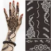 Tattoo Transfer Professional Henna Stencil Temporary Hand Tattoo Body Art Sticker Template Wedding Tool India Flower Mandala Tattoo Stencil New 240426