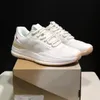 Modeontwerper Hoogwaardige witte kaki Splice Casual schoenen voor mannen en vrouwen Ventileer Cloud schoenen Lichtgewicht veterplatform Outdoor Sneakers DD0424A 36-45 1