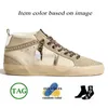 2024 Nya modedesigner Casual Shoes Luxury Golden Goode Mid Star Italy Brand Handmade Trainers OG Original Womens Mens Platform Suede Leather Flat Ball Sneakers