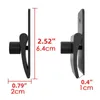 Ganchos cabides de tapeçaria de parede 4pcs CLIPS DE DISPLOSA DE PERMAGELO PARA MOSTRA PARA MOSTRAR DECORAÇÃO INTERIOR