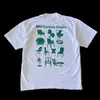 Mäns T-shirts retro medeltida stolmönster tryckt t-shirt överdimensionerade topp 2023 Nya Harajuku Löst montering kortärmad topp för kvinnor J240426