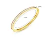 Bangle Wedding Enegagement Gift Gold Silver Color Fashion Top Quality Brass Bijoux CZ Bracelet Trendy Chic8930504