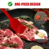 Accessori Spazzole per pasticceria in silicone Baschetto spatola antiaderente bbq brolla spazzola spalmati salsa di burro di burro marinate cucine cucina utensili