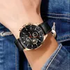 Wristwatches New Direct Racing Mens Top Luxury Sports Reloj Hombre Casual Large dial Military Leather Black Q240426