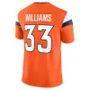 Patrick Surtain II Jersey John Elway Courtland Sutton Justin Simmons Peyton Manning Javonte Williams Terrell Davis Marvin Mims Alex Singleton Maglie da calcio