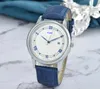 Mens Three Stiches Automatic Watches Femme Sapphire Glass 40 mm Japon Quartz Mouvement Jour Date