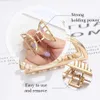 Hair Clips Barrettes Fashionable Claw Gold Clip Mini Anti slip Accessories for Women and Girls Daily Party Gifts