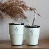 Tumbler aus rostfreiem Stahl Vakuum isoliertem Tasse mit hohem ästhetischem Wert minimalistischer Büro tragbarer grenzüberschreitender Verkauf