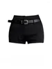 Short féminin noir High Waited Casual for Spring Spicy Girls Sexy Pantal