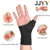 Safety Jjyy 1Pair Wrist Guard Palm Men's and Women's Joint Sports Sprain Elastic Wristband Warm Cylesproof Fitness Halffinger Gloves