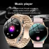 Bekijkt 2023 Mode Voice Call Smart Watch Ladies voor altijd weergeven Custom Watch Face Sports Health Bracelet IP68 Waterdichte smartwatch