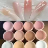 Liquides 50g 2oz / bouteille Nude Acrylique Nail Powder 20 Colors White White Pink Extender Builder sculpture Sculpture Poudre Polymer Art Dust