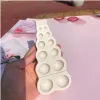 Mögel 1 st silikon mögel 3d pärlkul fondant mögel tvål semi sfär choklad mögel bakning tårta dekorera verktyg kök tillbehör