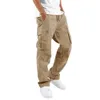Pantalon masculin New Mens Casual Multi Pocket Workwear Pantal