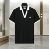 #1 Mens Polo Shirt Designer Man Fashion Horse T Shirts Casual Men Golf Summer Polos Shirt Embroidery High Street Trend Top Tee Asian size M-XXXL 0200