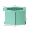 Potties Portable Baby Boy WC toalettstol Baby Girl Pot Toalett Bowl Foldbar Potty Training Pot Outdoor Travel Pots Barnstol Baby Potty