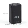 Accesorios Mini GPS Tracker Car largo Dispositivo de seguimiento magnético en espera para un seguimiento de ubicación de automóviles GPS Sistema de localización GPS