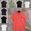 Designer mass póos de manga curta camisa de negócios casual masculino de verão