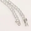 Moissanite Chain Sterling Silver 925 Custom Diamond Gold Plated Tennis Necklaces