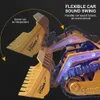 Elektrik/RC Araba Huina 1/16 2.4G RC Kamyon Buldozer Döküm Kamyon Traktör Büyük Ölçekli Model Mühendislik Aydınlatma Ekskavatör Radyo Kontrol Arabası Oyuncak Boyl2404