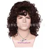 Wig Heren 80s Punk Heavy Metal Rock Wig Halloween Party