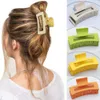 Ae8l Coiffes Clips Barrettes coréennes FILLES FILLES PLAST CHIRES PLASTIQUES CRIFS CHIEURS COLONS CHEURS SIGHNES CHILLE CRABLE BARRETTE ORNAMINE ACCESSOIRES DE CHEIL 240426