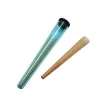 Plastic Doob Tube Stash Bot 115 mm Herbe Conteneur pour cigarette Côté Côté Papluche Pill Pre-Roll Pilule Pill en 4 couleurs ZZ