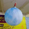 3MD (10 pieds) Luminé Planet de la lune de ballon gonflable Luminé avec une bande LED pour la décoration de l'événement du plafond de Nigthclub