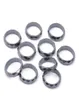 6mm Wide Band Rings Fashion No Magnetic Hematite Magnet Ring For Man Mix 6 to 134774839