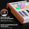 Claviers Worlde 25key Panda Tuna MIDI Contrôleur portable USB Clavier Drum Pad Musique Arrangeur Clavier Contrôleur de son électronique