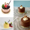 Moulds Cake Mold Soap Mold Round Flexible Silicone Cookie Cake Pastry Baking Round Jelly Pudding Mould Candy Chocolate Mould