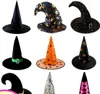 Accessori per feste di Halloween Tutti i tipi di cappello da strega per lo spettacolo Festa di feste per feste per feste per feste per feste.