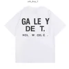 Gellery Dept Shirt Sleeves Designer Men Top Tshirts Round Crew Neck Fashion Fashion Hip Luxury Tops Tees Letters Luxury Brand camise