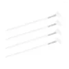 Makeup Brushes 4 Pcs Highlighters Mask Brush Facial For Fruit Acid Fan White Painting Acrylic