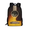 Backpack Classic Guitar School Bag Musical Strument Dureble Student Style Style Deterini Fai da te Regalo per vacanze MOCHILA