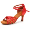 Сапоги новая латиноамериканская танцевальная обувь для женской женской женской бальной бальной бальной залы танго сальса танцевальная обувь мягкие высококачественные бренды оптом