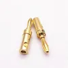 2024 Budweiser Fine Copper Cross Banana Plug with Gold-Plated Welding-Free Connection for Superior Audio Quality and Durability