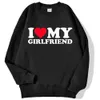 Mens Hoodies Sweatshirts I love my girlfriend boyfriend a pair of fun sportswear loose oversized hoodies hip-hop casual gifts clothing street sportswear 240425