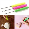 Formar 3st/Set Cake Scriber Needle Model Tool Icing Carve Sugarcraft Dekorera Diy Fondant Cake Cookie Decorating Tools Baking Needle