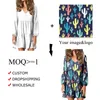 Casual Dresses HYCOOL Women Dress Stylish 3XL 4XL Hawaii Flower Polynesian Tribal Ladies Winter Long Sleeve Clothes Elegant Fashion