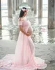 マタニティドレス妊娠ドレス写真撮影のための妊娠ドレス写真マキシ妊娠女性の服Vestido Q240427