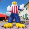 Activités de plein air Livraison gratuite 10mh (33 pieds) avec souffleur blanc USA Eagle Replica Bird Bird Bird Bird Pufflable pour la publicité extérieure