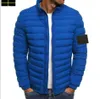 Stone Jacket Island Men S Down Parkas Winter Jacket Dun en lichte comfortabele winddichte opstaankraag Warm Jackets Slim Kwaliteit Brandjas K12