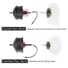 Part MXUS Ebike Motor XF07 XF08 XF15F XF15R 36/48V 250/350/500W Brushless Hub Motor for MTB Electric Bicycle Front/Rear Wheel Drive