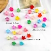 Hair Clips Barrettes Childrens mini star shaped claw hair clip girl bangs candy color small bucket headwear hairstyle accessories