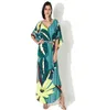 Vrouwen strandkleding kaftan cover -ups strandjurk chiffon tuniek zwemkleding deksel raad de plage582843333