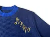 Designer -Pullover Retro Classic Mody Cardigan Sweatshirts Männer Pullover Brief Stickerei runden Hals bequemer Jumper 2236