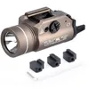 TLR-1 pistoollamp tactische LED-stroboscoop zaklamp 1000 lumen airsoft light down mount fakkel voor gok g17 g19 kcs tm